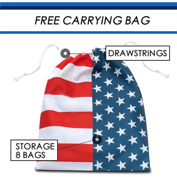 Cornhole Bags All Weather Set of 8for Cornhole Toss Games-Regulation Weight&Size - Picture 2 of 6